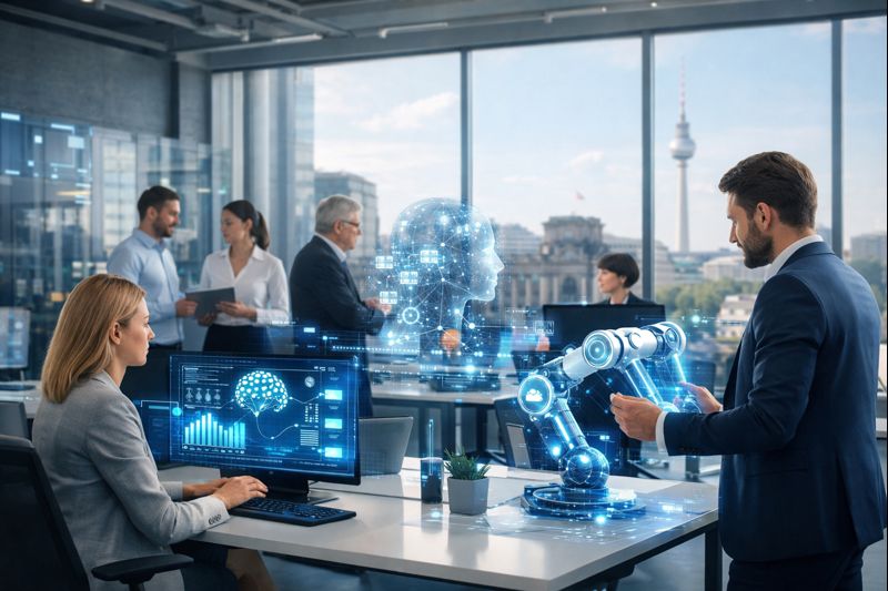 KI und Automatisierung transformieren den deutschen Mittelstand – effizienter, schneller und wettbewerbsfähiger